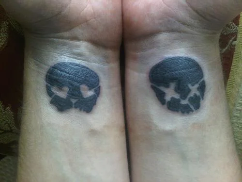 21st Century Breakdown Skulls Tattoo