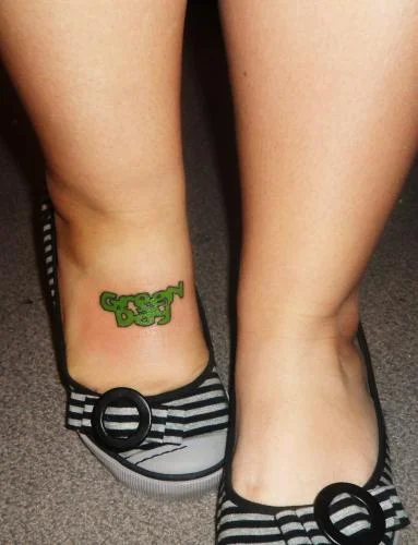 Green Day Logo Tattoo