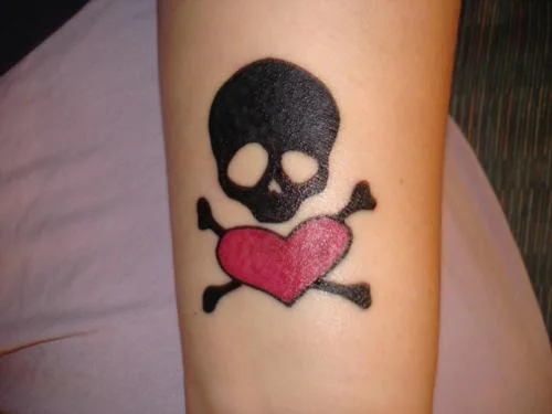 Adeline Records Logo Tattoo
