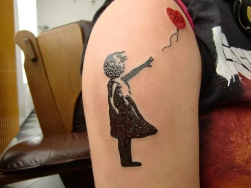 American Idiot Balloon Girl Tattoo