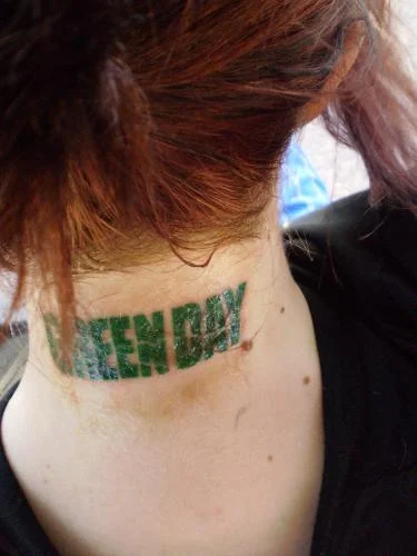 Green Day Logo Tattoo