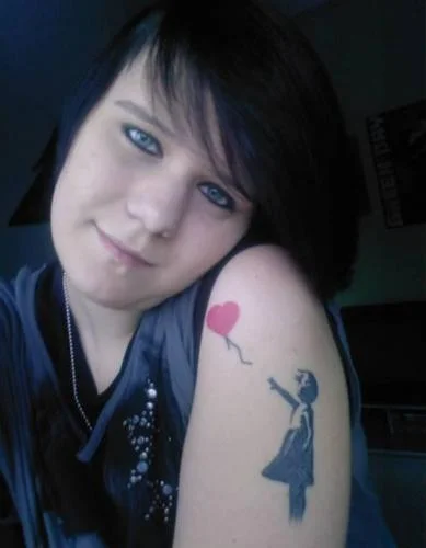 American Idiot Balloon Girl Tattoo