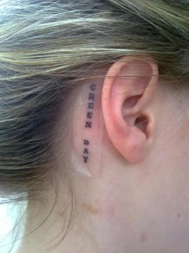 Green Day Logo Tattoo