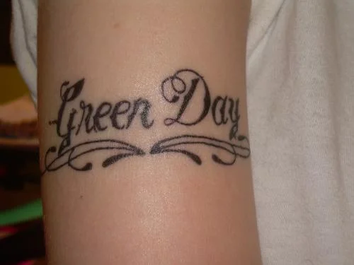 Green Day Logo Tattoo