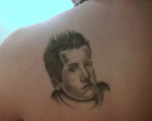 Tré Cool Portrait Tattoo