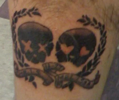 21st Century Breakdown Paired Skulls
