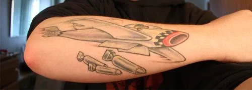 Dookie Album Plane Tattoo