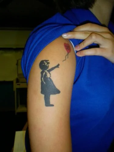 American Idiot Balloon Girl Tattoo