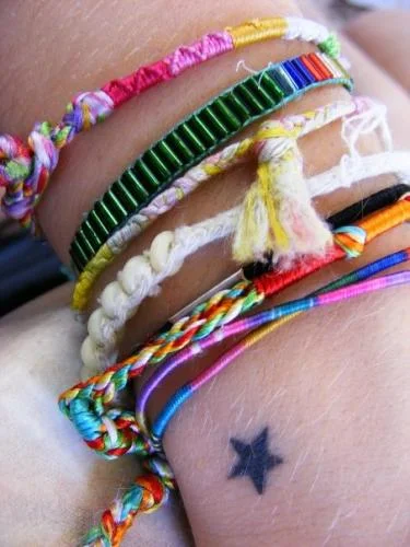 Small Black Star Tattoo