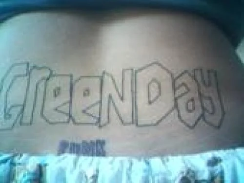 Green Day Logo Tattoo