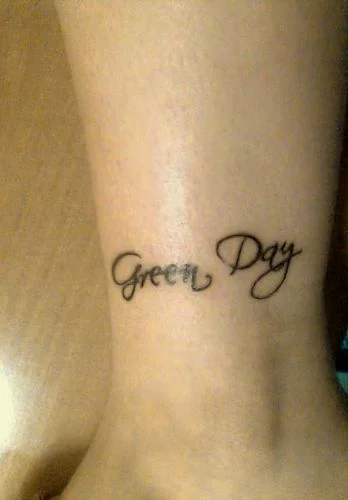 Green Day Logo Tattoo
