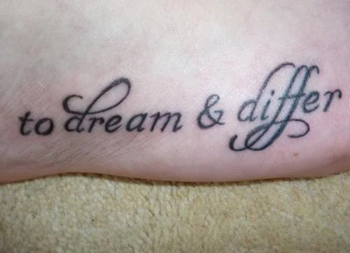 to Dream & Differ text