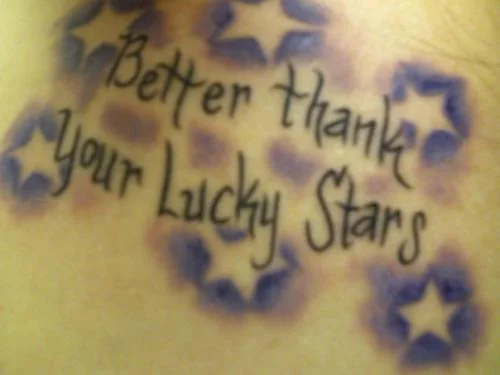 Good Riddance (Time of Your Life) Lyric Tattoo