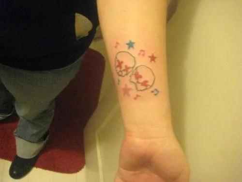 21st Century Breakdown Skulls Tattoo