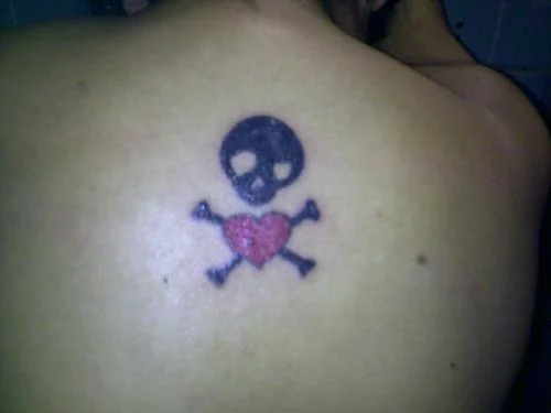 Adeline Records Logo Tattoo