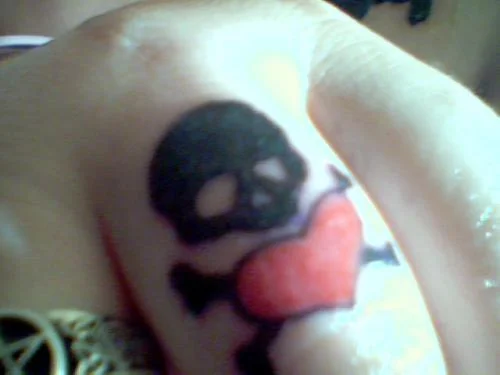 Adeline Records Logo Tattoo