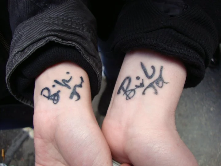 Billie Joe Armstrong Signature Tattoo