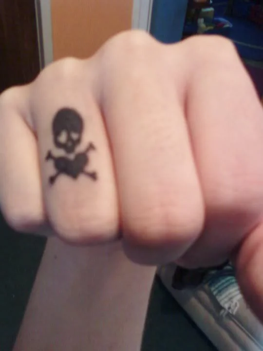 Adeline Records Logo Tattoo