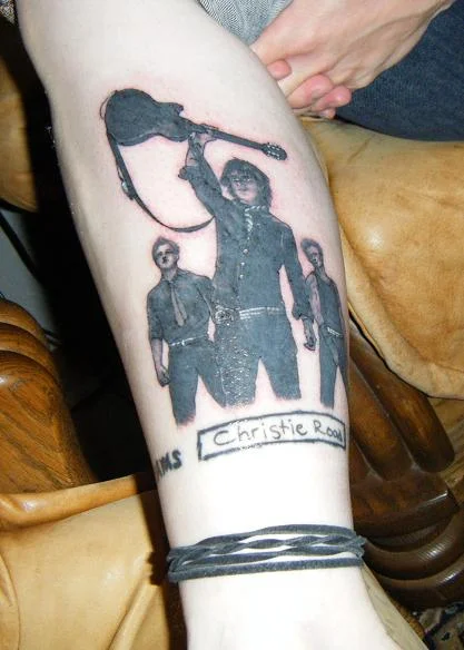 Christie Road Band Portrait Tattoo