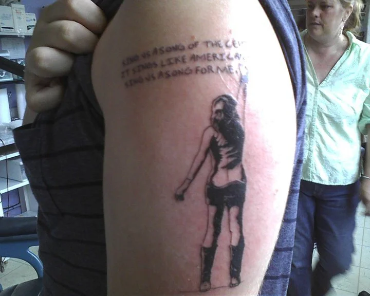 Green Day Lyric Tattoo