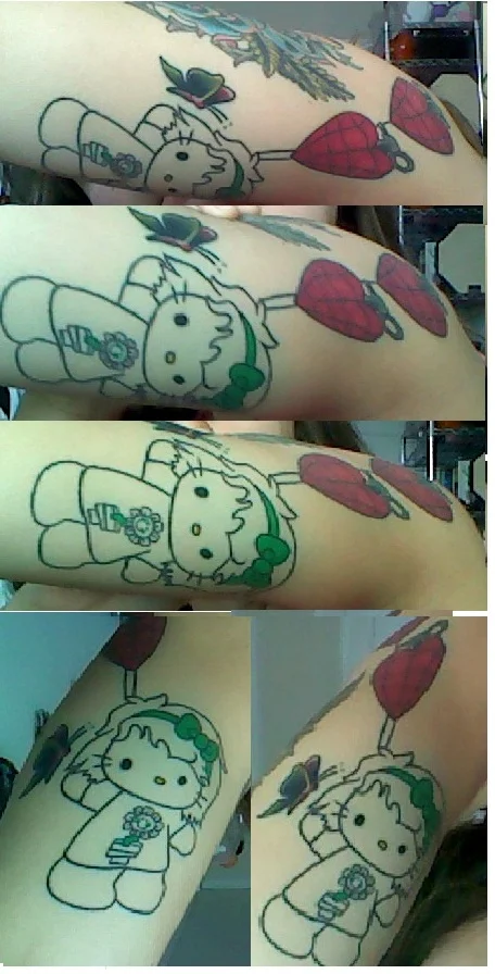 Kerplunk Girl Logo Tattoo