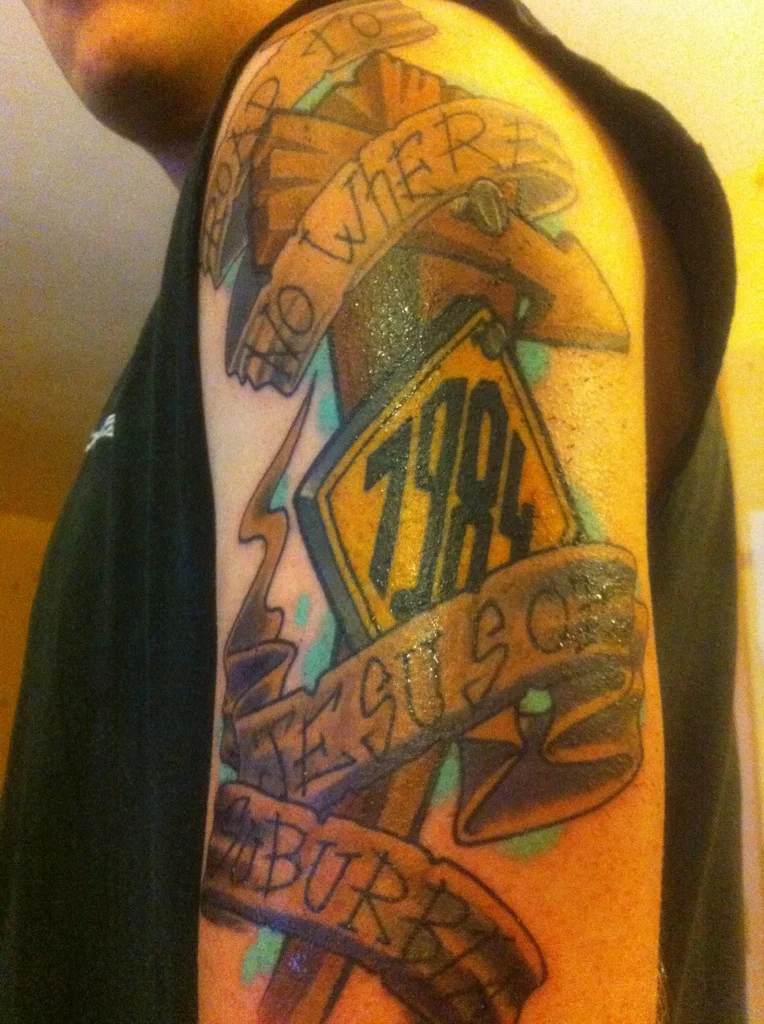 Green Day 'Jesus of Suburbia' Tattoo