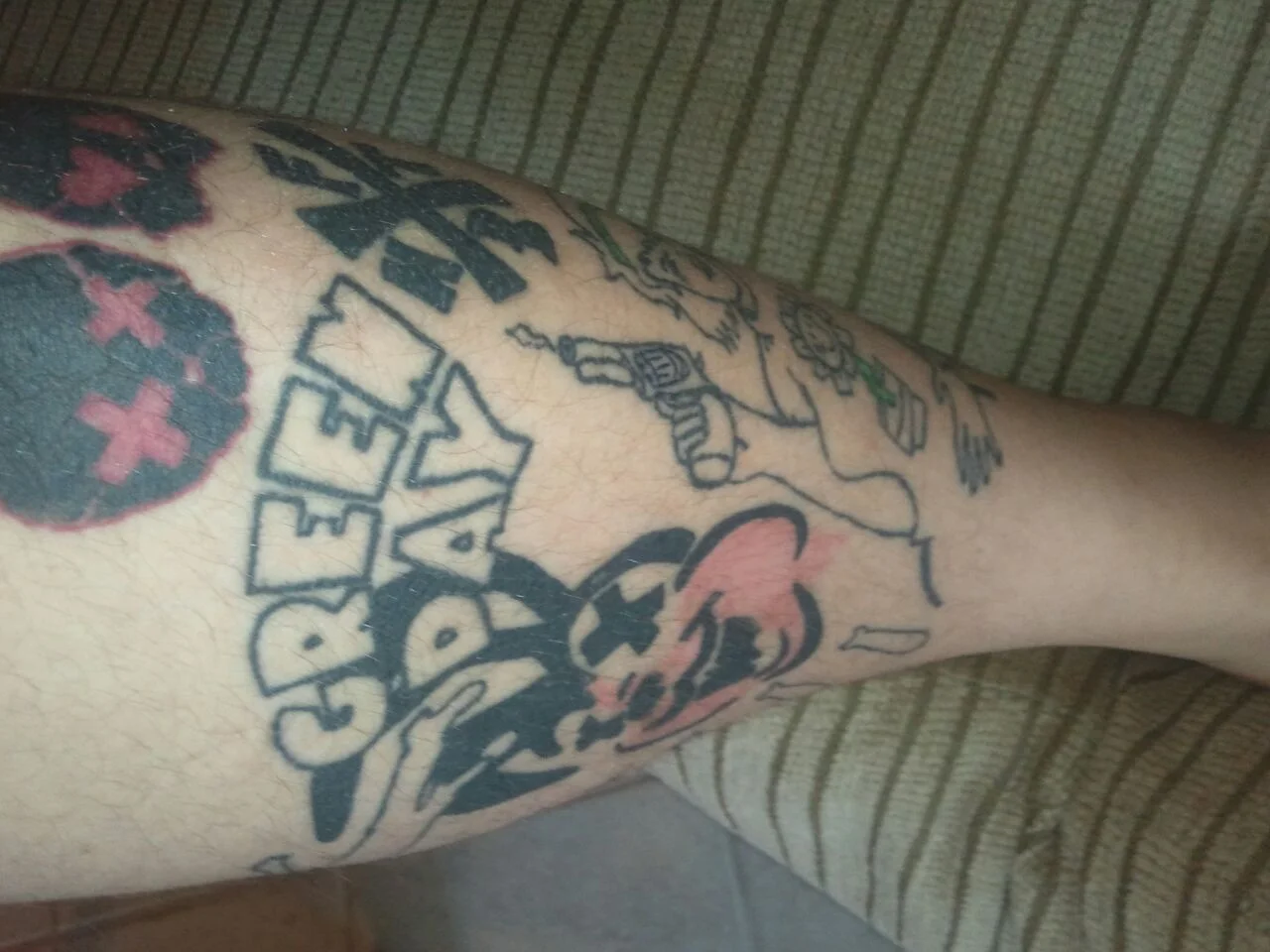 Green Day Icons Tattoo