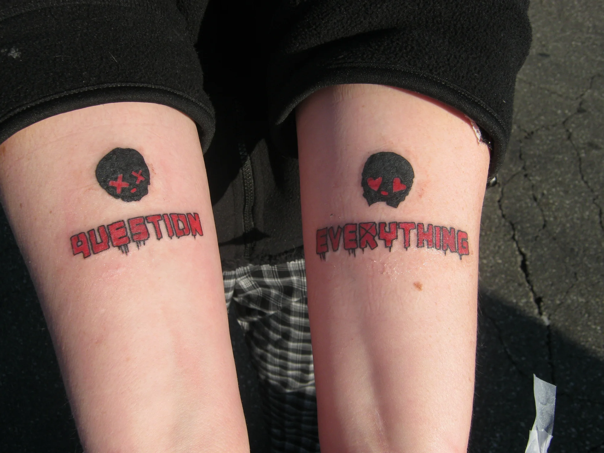 Question Everything Tattoo