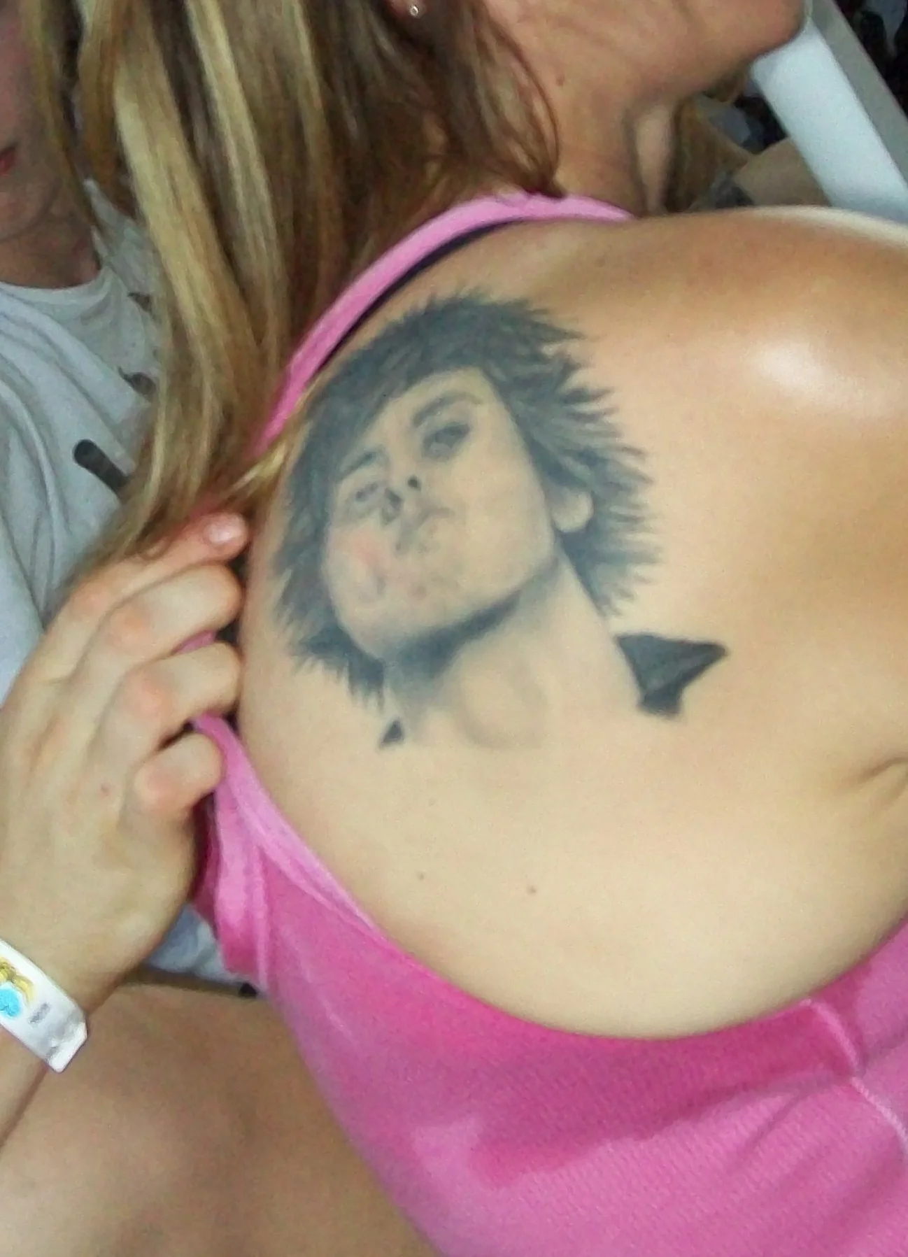 Billie Joe Armstrong Portrait Tattoo