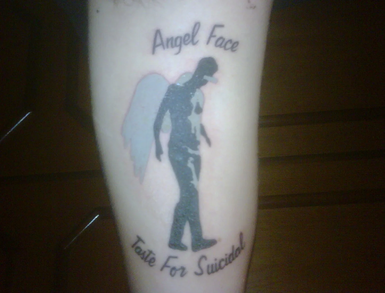 Angel Face St. Jimmy Tattoo