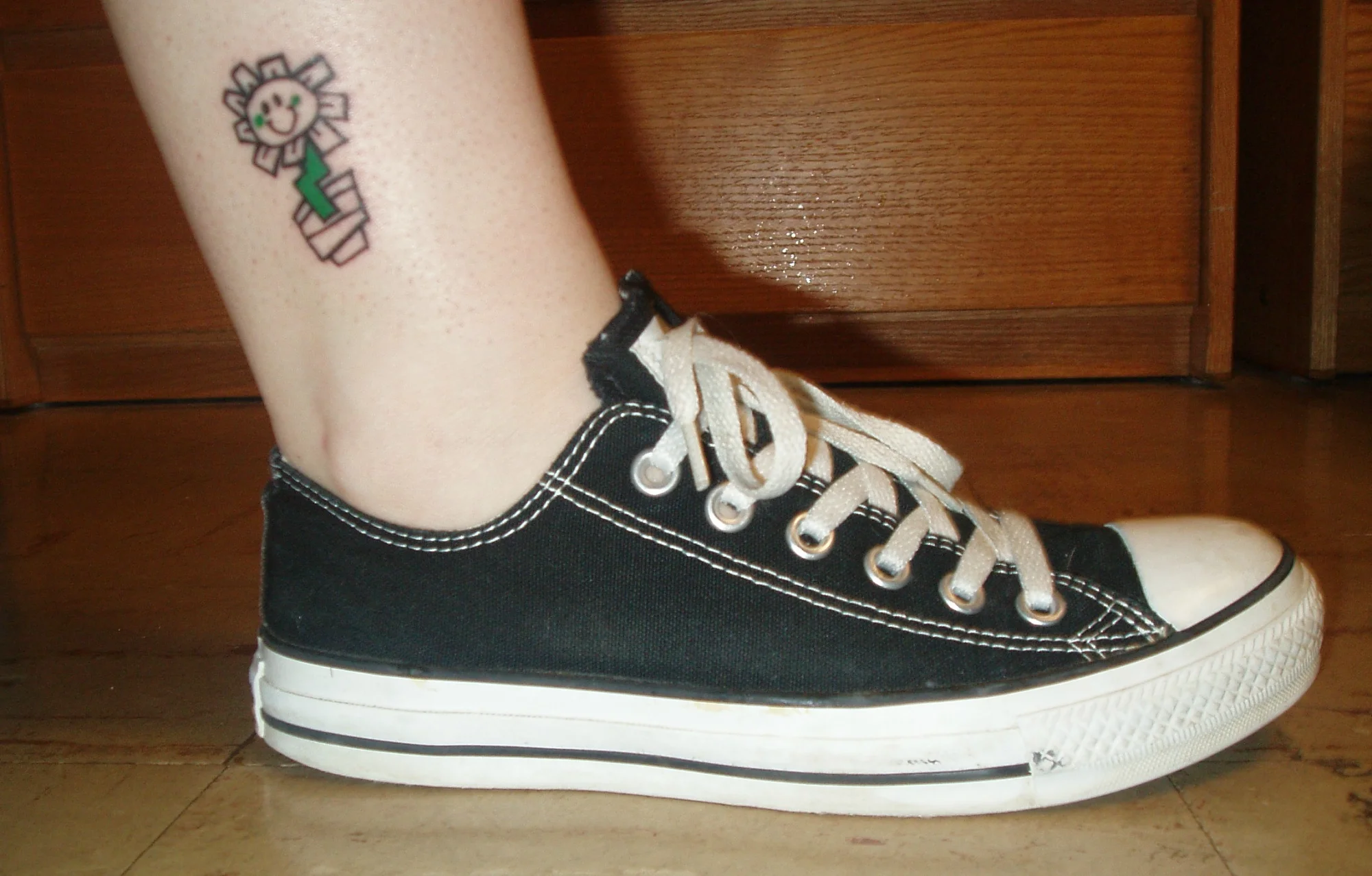Kerplunk Flower Tattoo