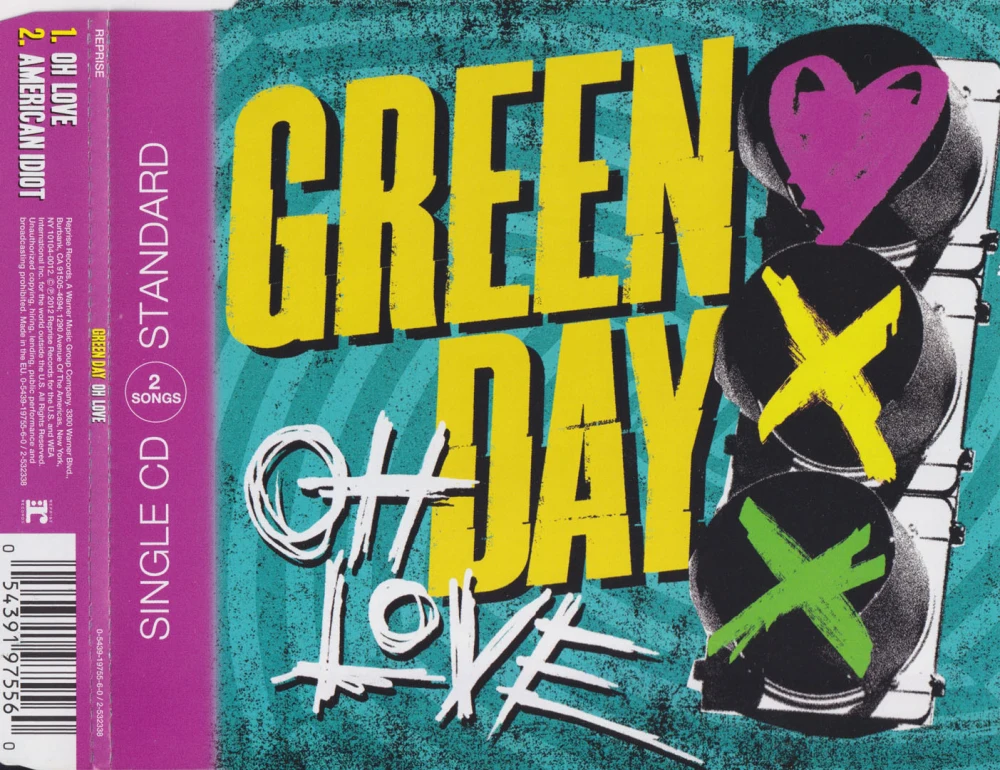 Oh Love EU single - front cover