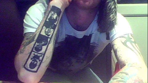 Green Day Filmstrip Tattoo