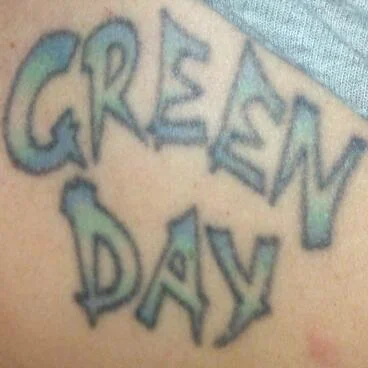 Green Day Logo Tattoo