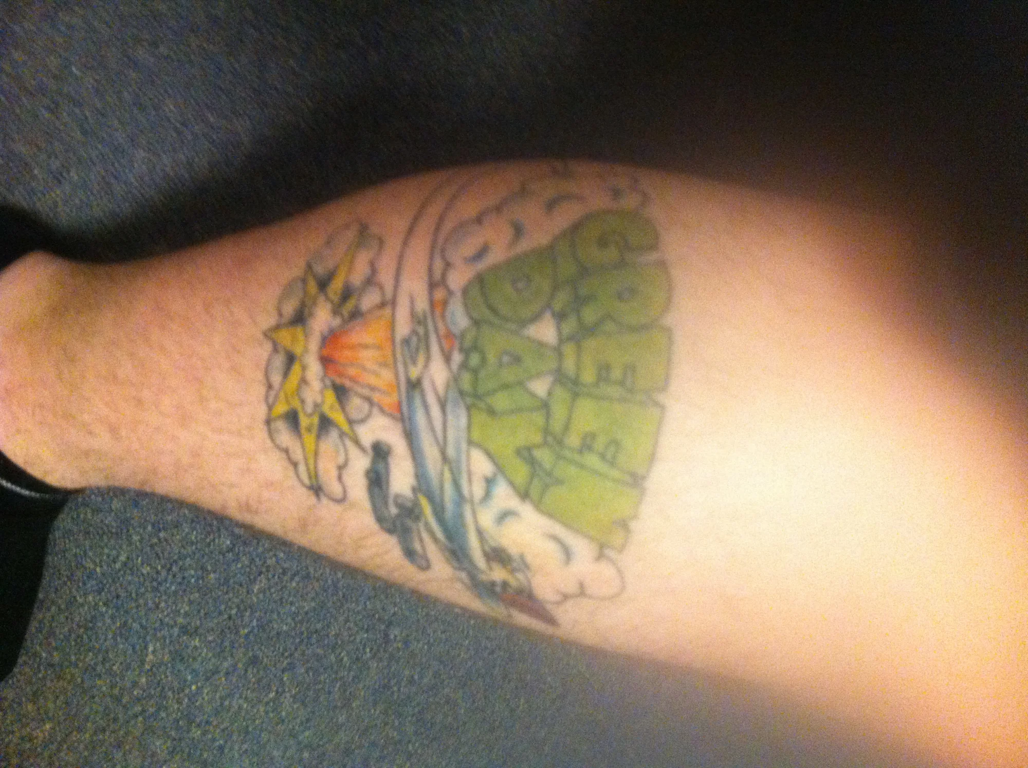 Dookie Artwork Tattoo