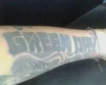 Green Day 21st Century Breakdown Logo Tattoo
