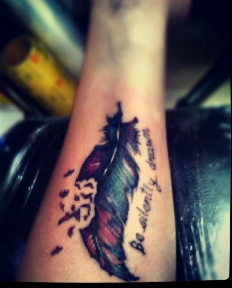 Be Silently Dream Tattoo