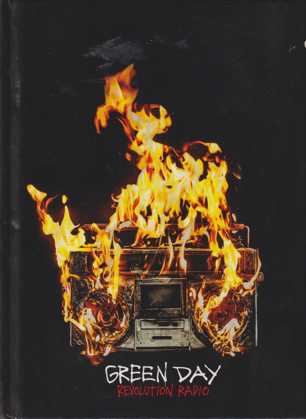 RevRad hardcover lyric book - front cover
