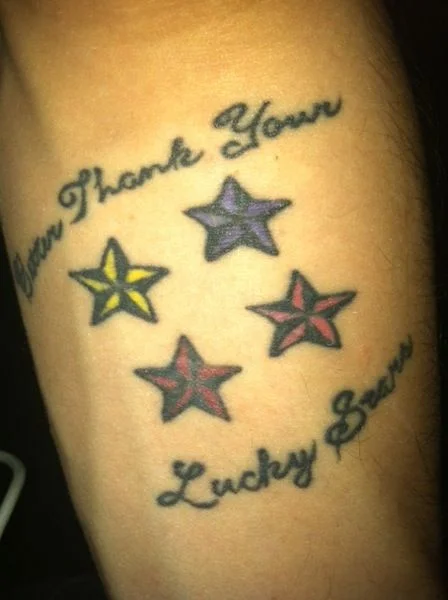 Good Riddance (Time of Your Life) Lyric Tattoo