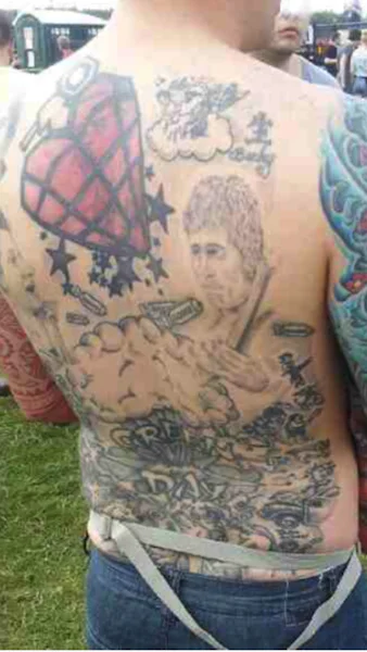 American Idiot Heart Grenade Tattoo
