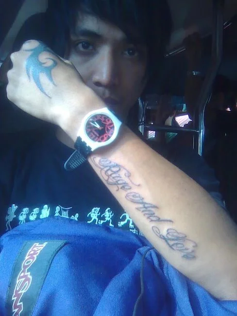 Live and Let Die Lyrics Tattoo