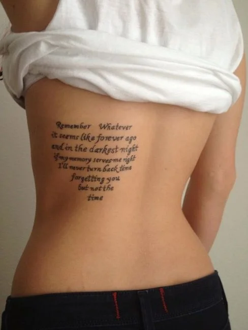 Wake Me Up Lyrics Tattoo