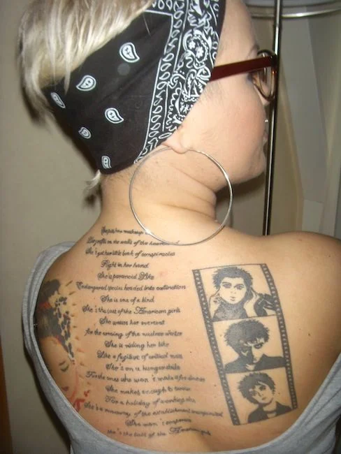 Green Day Lyric Tattoo