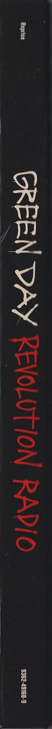 RevRad hardcover lyric book - spine