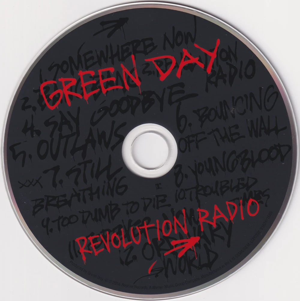 RevRad hardcover lyric book - CD