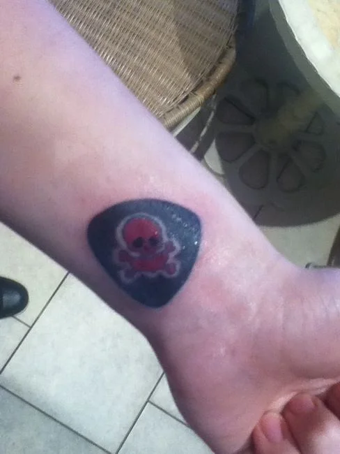 Skull and Crossbones Tattoo
