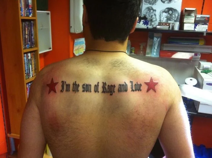 Jesus of Suburbia Lyric Tattoo