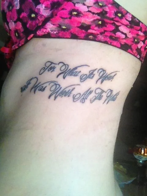 Time of Your Life Tattoo