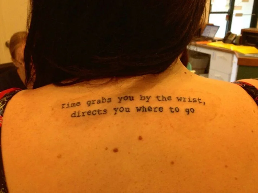 Lyric Tattoo