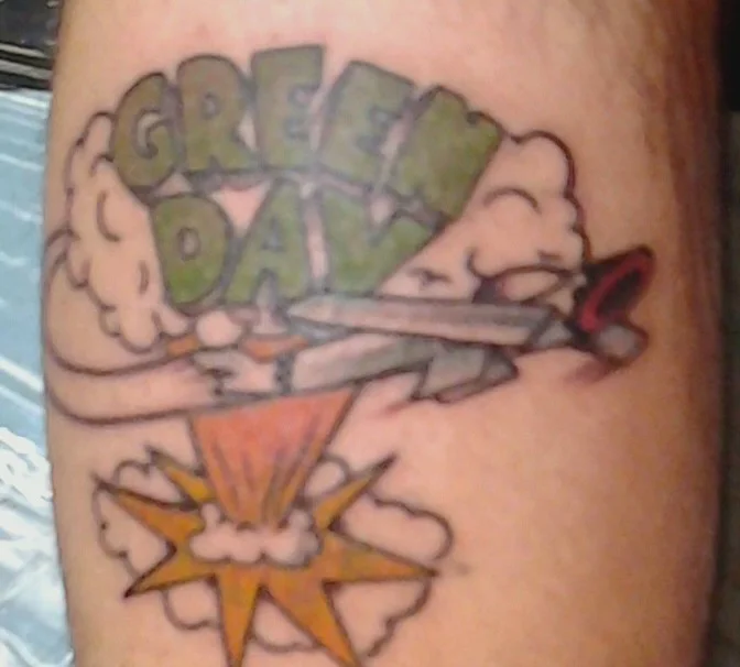 Dookie Plane Tattoo